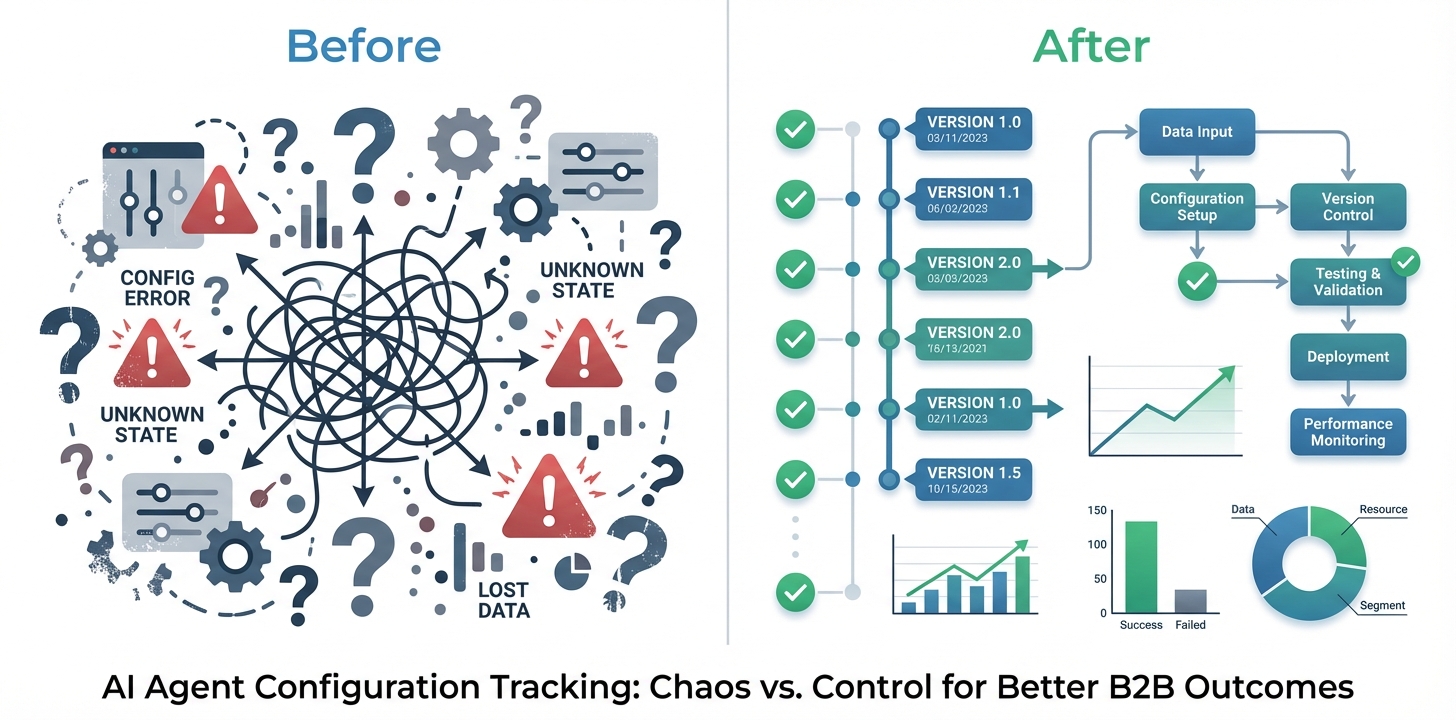 AI Agent Configuration Tracking: Chaos vs Control
