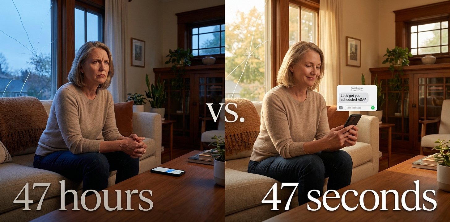 47 hours vs 47 seconds comparison