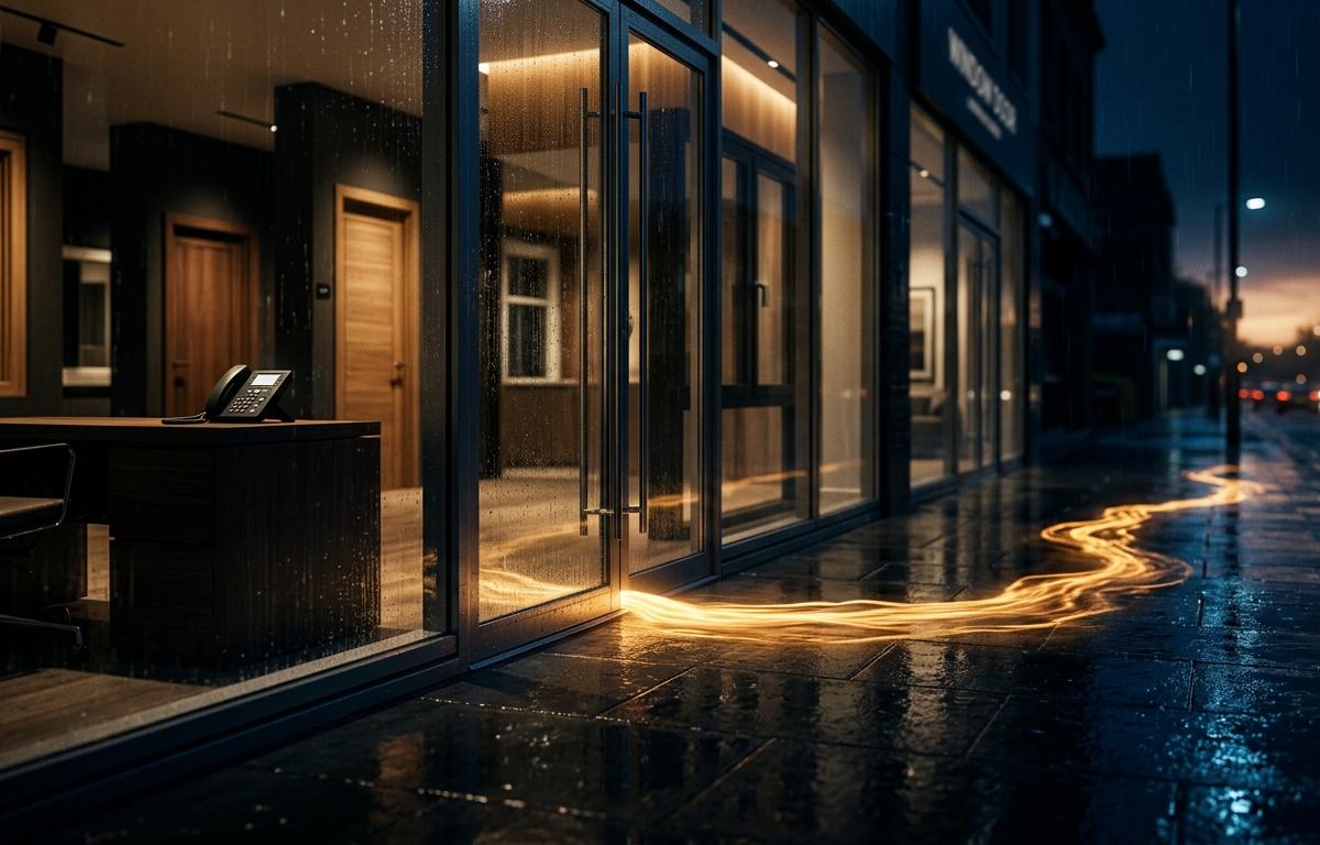 After-hours demand leaking out of a closed window and door showroom